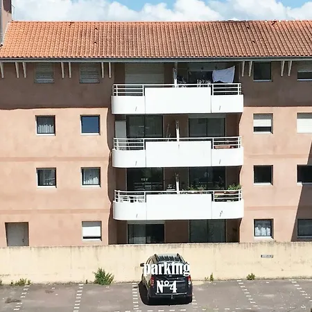 Apartmán 64 M2 - 4/6 Pers Centre - Parking- Arcachon